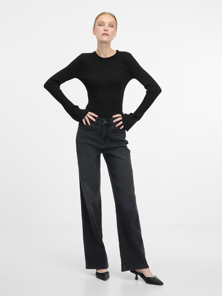 Orsay Pulover negru pentru femei ORSAY