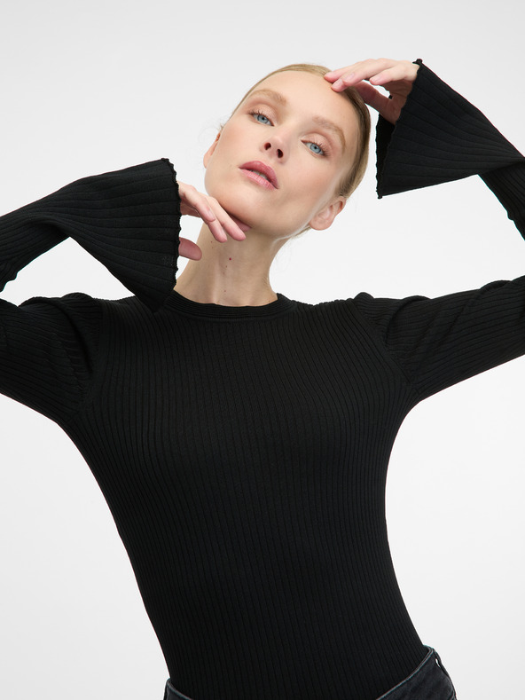 Orsay Pulover de damă negru ORSAY