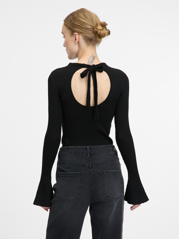 Orsay Pulover de damă negru ORSAY