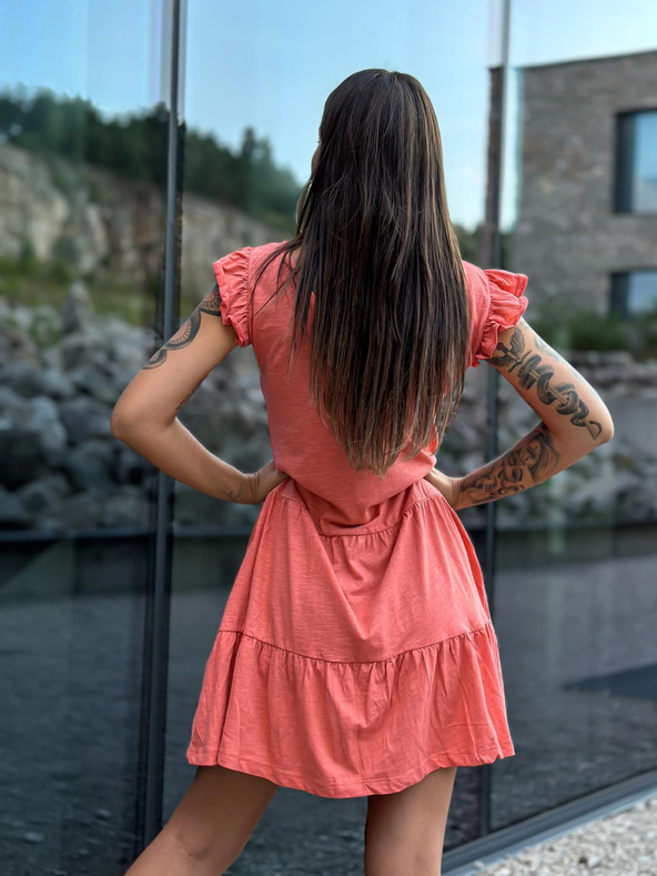 Edoti Rochie mini damă DLR106 - roz OTHER