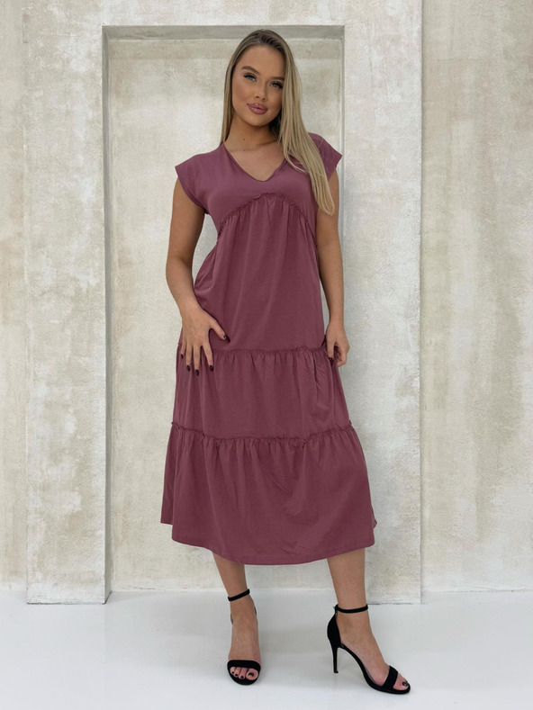 Edoti Rochie mini damă DLR106 - roz OTHER