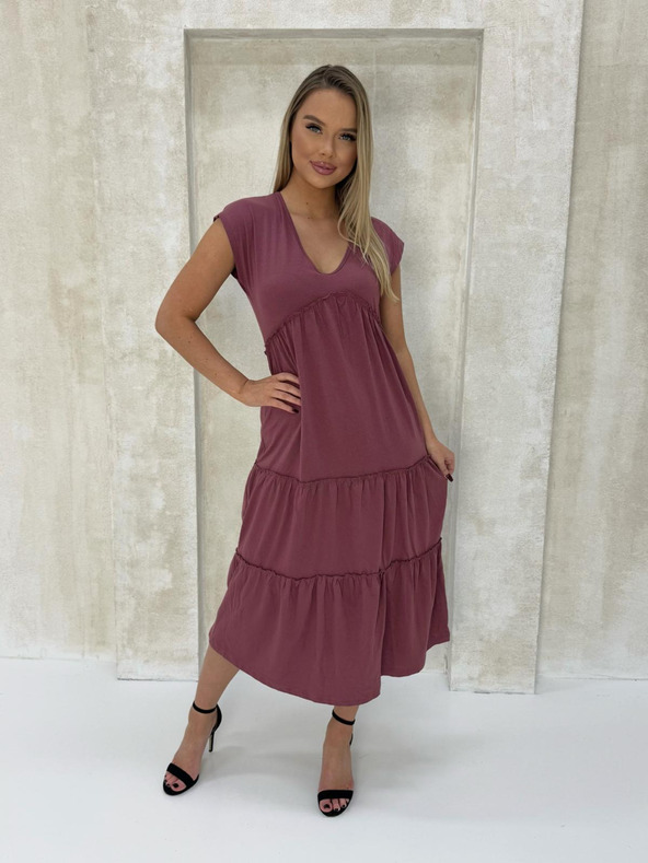 Edoti Rochie mini damă DLR106 - roz OTHER