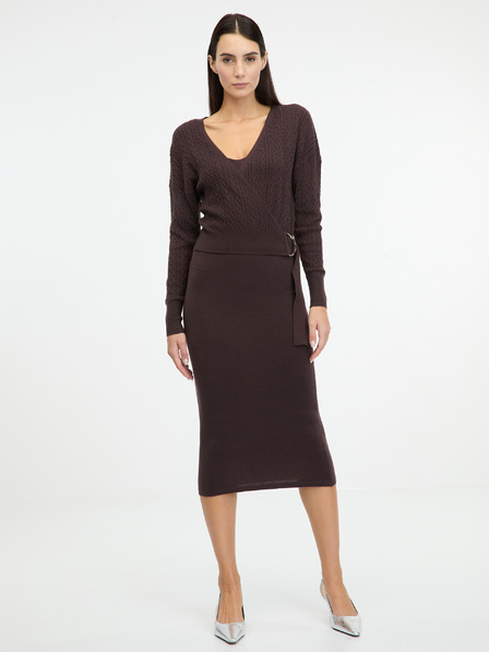 Orsay Rochie midi maro pentru femei ORSAY
