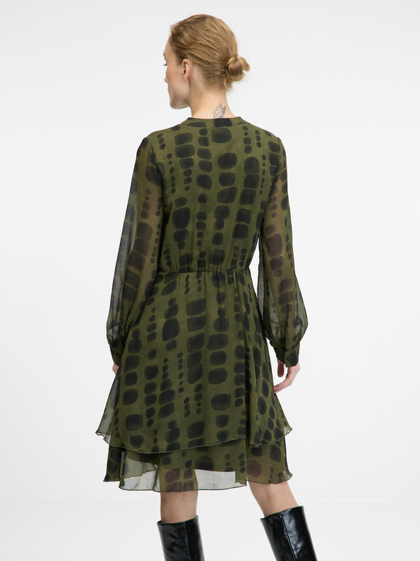 Orsay Rochie verde până la genunchi pentru femei ORSAY