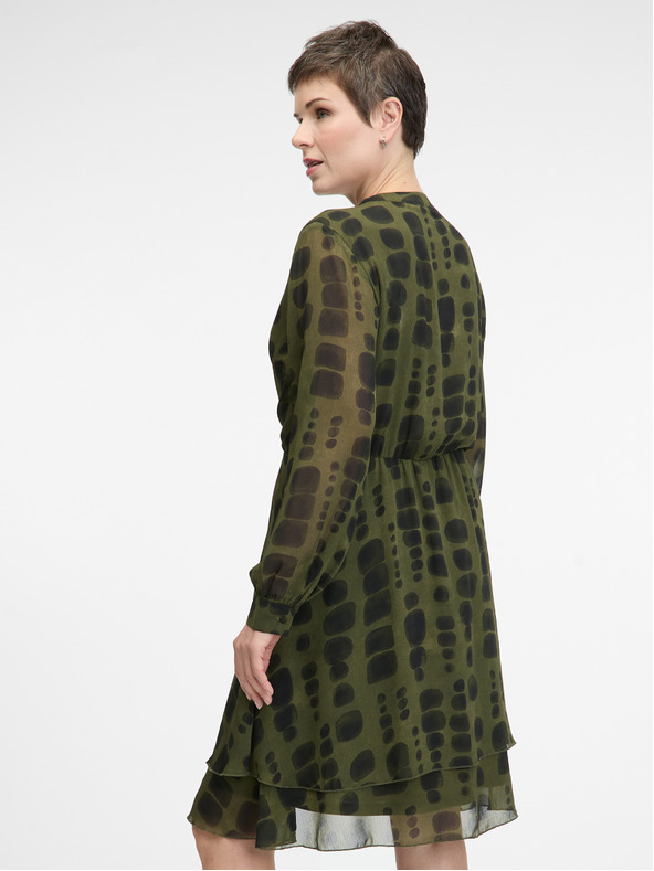 Orsay Rochie verde până la genunchi pentru femei ORSAY