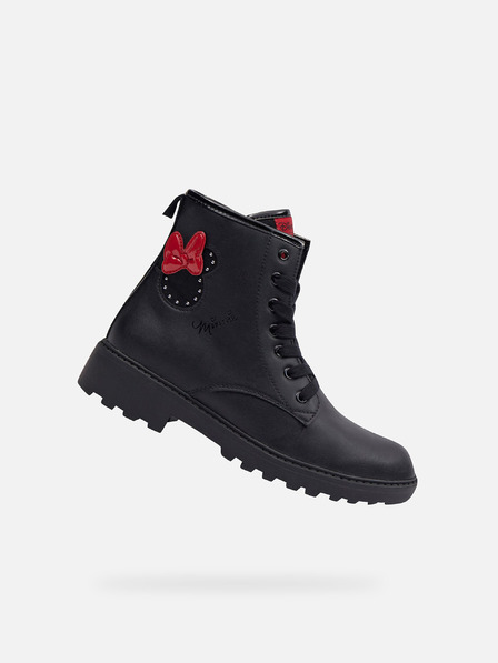 Geox Gheată neagră pentru fete Casey Girl