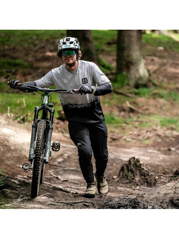 Horsefeathers Pantaloni de ciclism Stoker - negru HORSEFEATHERS