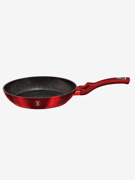 Berlingerhaus Tigaie cu suprafață marmorată 30 cm Burgundy Metallic Line BERLINGERHAUS