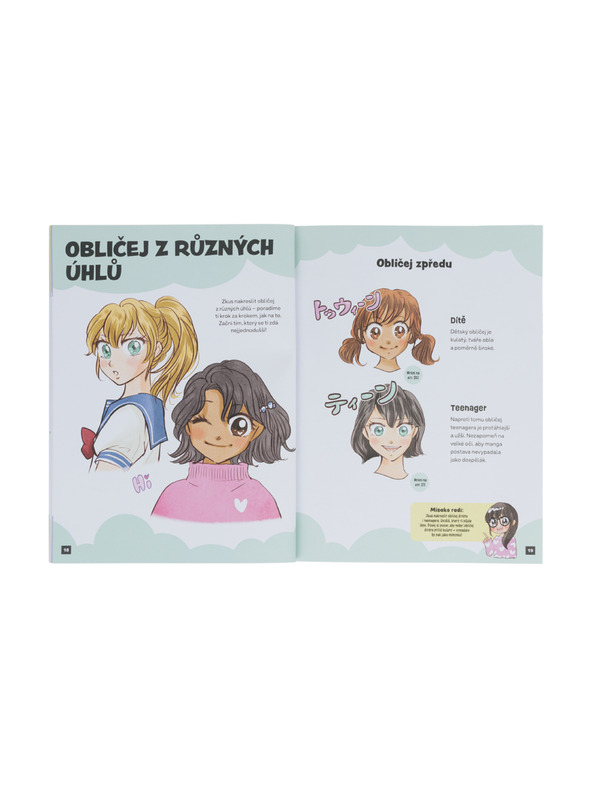 BAAGL  Cum să desenezi KAWAII MANGA: PERSONAJE - Pas cu pas cu MISAKO