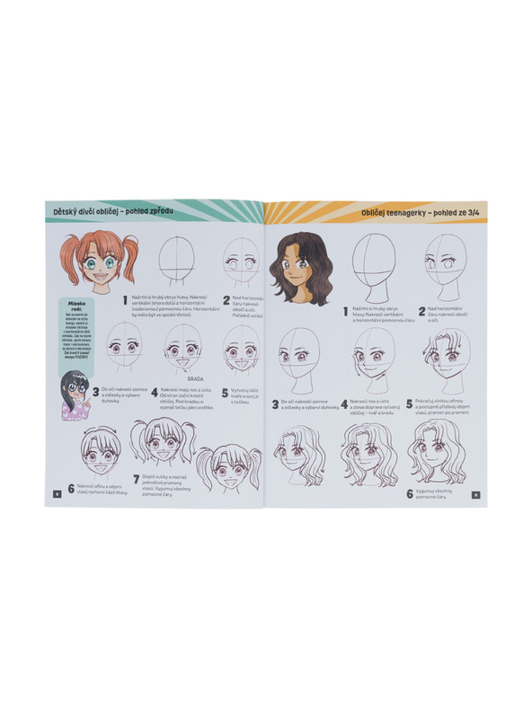 BAAGL  Cum să desenezi KAWAII MANGA: MODĂ - Pas cu pas cu MISAKO