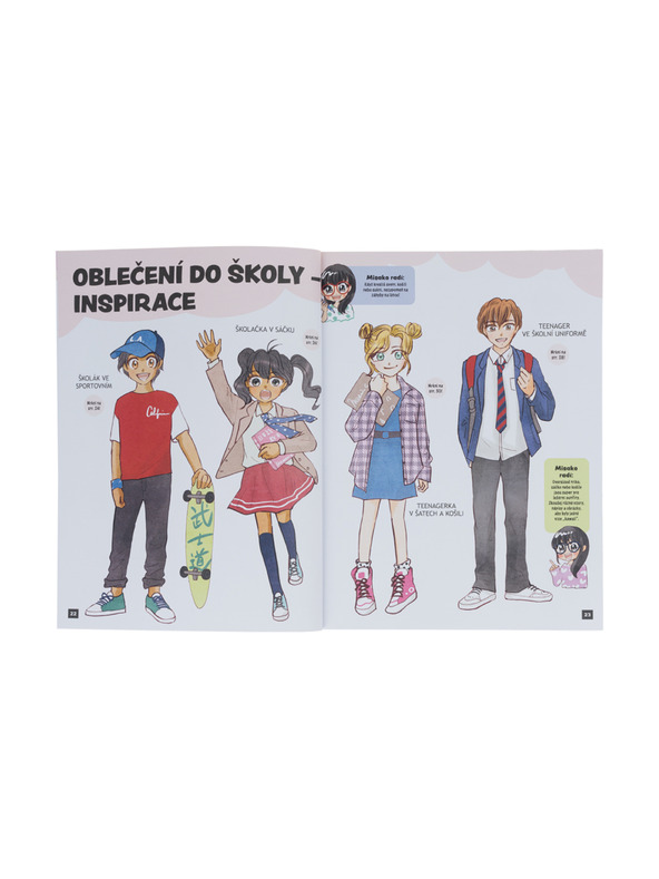 BAAGL  Cum să desenezi KAWAII MANGA: MODĂ - Pas cu pas cu MISAKO