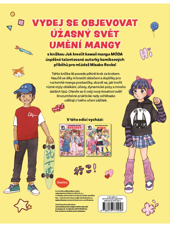 BAAGL  Cum să desenezi KAWAII MANGA: MODĂ - Pas cu pas cu MISAKO