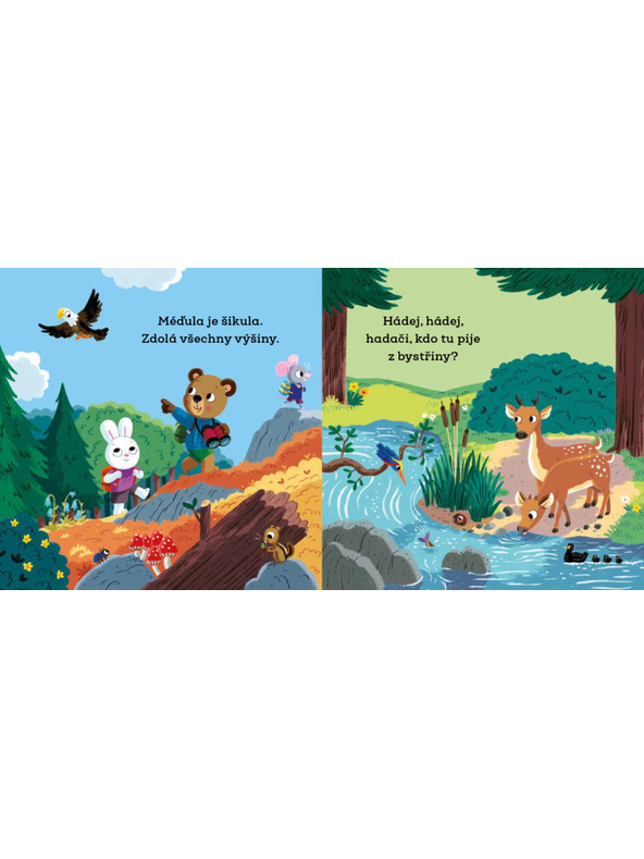 BAAGL  URSULEȚUL ȘĂGALNIC LA TABĂRĂ - Imagini cu elemente mobile