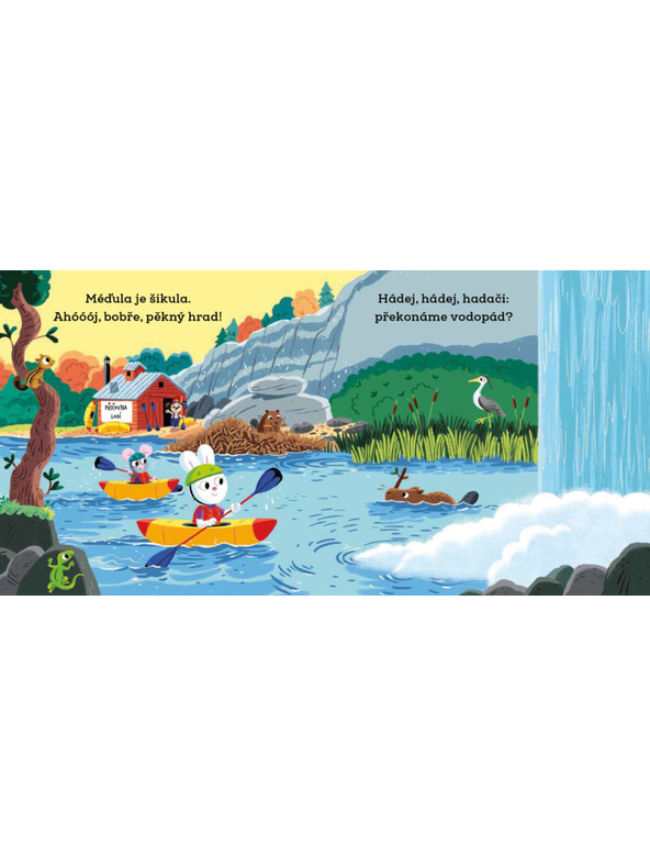 BAAGL  URSULEȚUL ȘĂGALNIC LA TABĂRĂ - Imagini cu elemente mobile