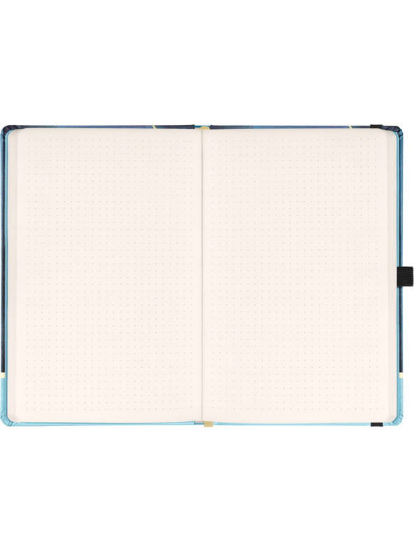 BAAGL  NOTIQUE Caiet Alfons Mucha - Luna, punctat, 13 x 21 cm