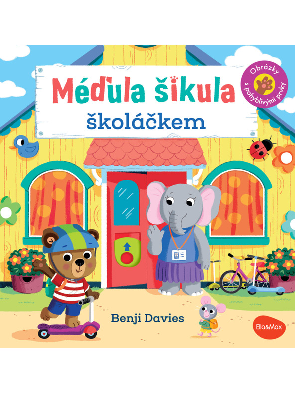 BAAGL  URSULEȚUL ȘĂGALNIC DEVINE ELEV - Imagini cu elemente mobile