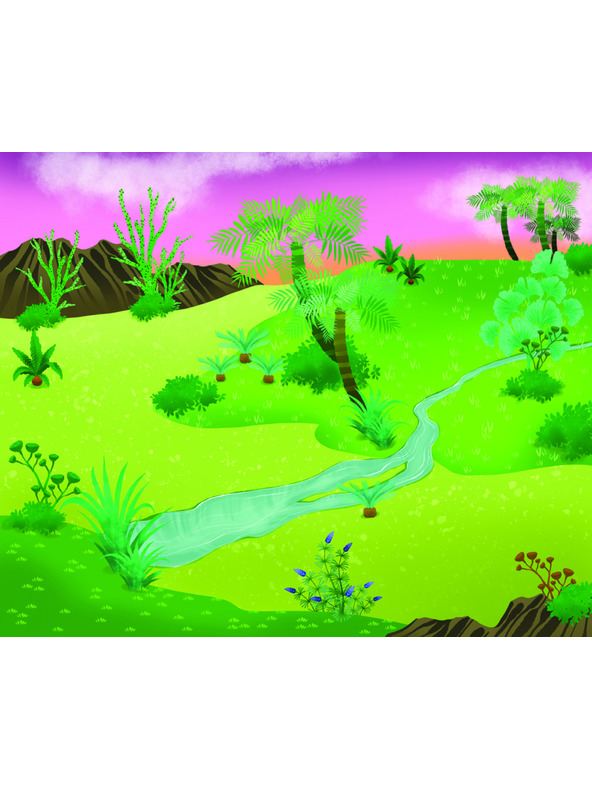 BAAGL  Citește și lipește - PRINTRE DINOZAURI, carte cu autocolante