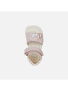 Geox Sandale roz deschis pentru fete Geox Alul