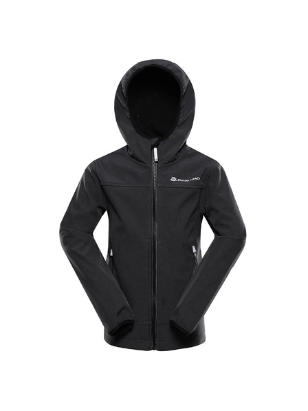 ALPINE PRO Geacă softshell pentru copii cu membrană ALPINE PRO OMANO 2 negru