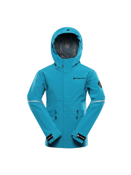 ALPINE PRO Geacă pentru copii cu membrană ptx ALPINE PRO ZARRO caribbean sea
