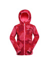 ALPINE PRO Geacă softshell pentru copii cu membrană ALPINE PRO EZORO roz neon knockout variantă pa