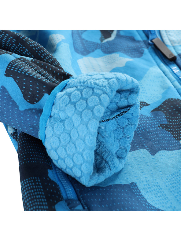 ALPINE PRO Geacă softshell pentru copii cu membrană ALPINE PRO EZORO albastru safir variantă pa