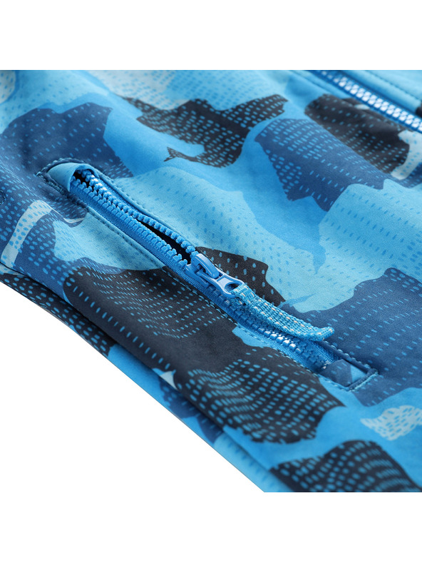 ALPINE PRO Geacă softshell pentru copii cu membrană ALPINE PRO EZORO albastru safir variantă pa