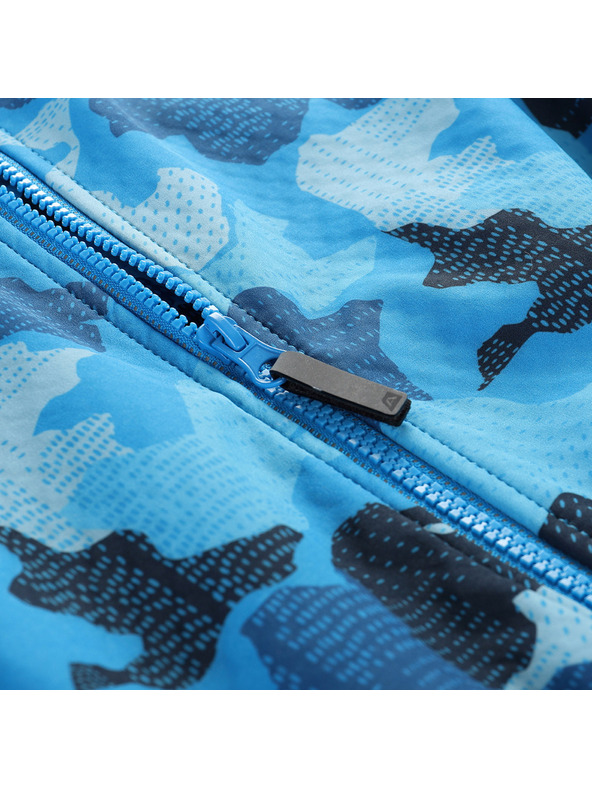 ALPINE PRO Geacă softshell pentru copii cu membrană ALPINE PRO EZORO albastru safir variantă pa