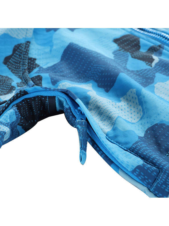 ALPINE PRO Geacă softshell pentru copii cu membrană ALPINE PRO EZORO albastru safir variantă pa
