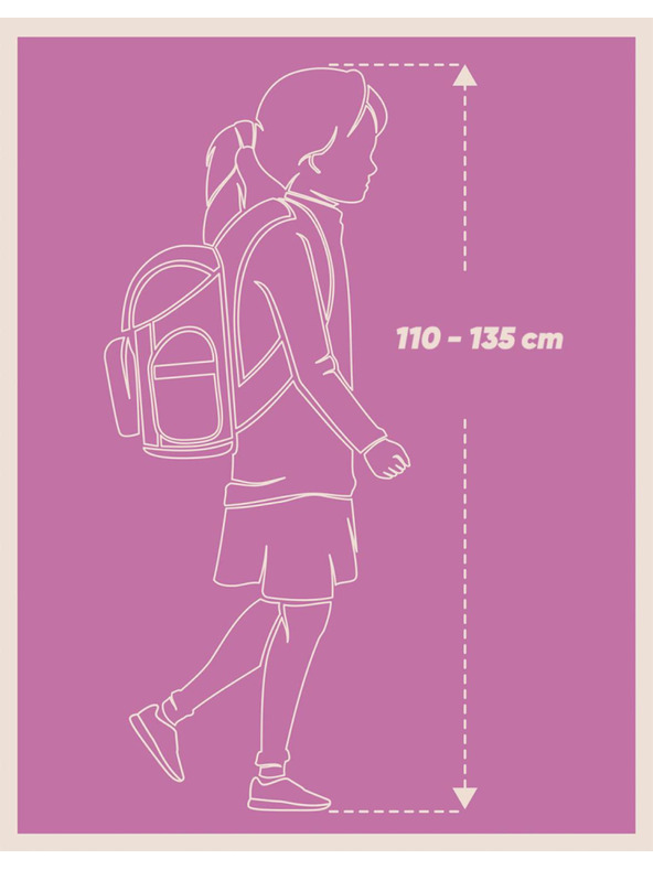 BAAGL  BAAGL 5 SET Zippy Flamenco: ghiozdan, penar, sac, mapă, cutie