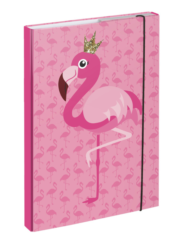 BAAGL  BAAGL 5 SET Zippy Flamenco: ghiozdan, penar, sac, mapă, cutie