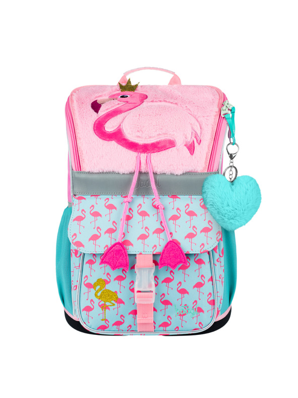 BAAGL  BAAGL 5 SET Zippy Flamenco: ghiozdan, penar, sac, mapă, cutie