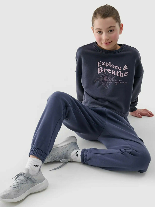 4F Hanorac scurt pentru fete 4F