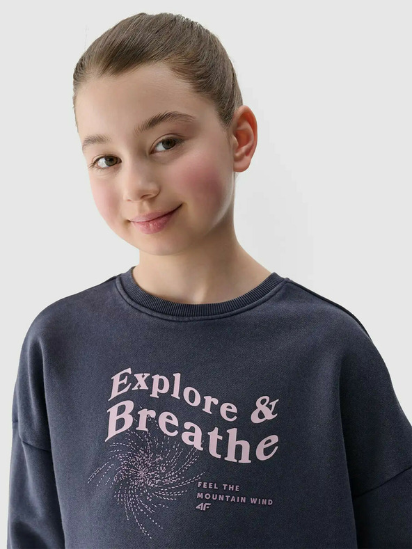 4F Hanorac scurt pentru fete 4F