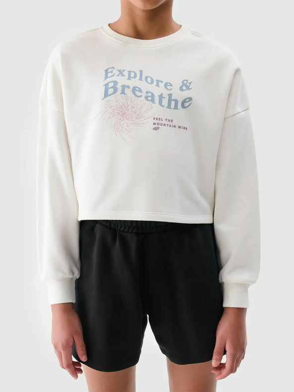 4F Hanorac scurt pentru fete 4F