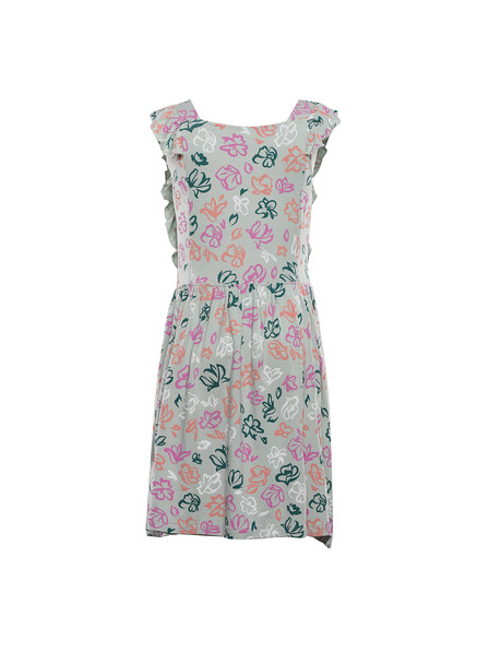 ALPINE PRO Rochie de vară pentru copii ALPINE PRO EDANO pale aqua varianta pe