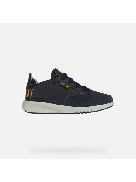 Geox Adidași albaștri întunecați pentru băieți Geox Aeranter