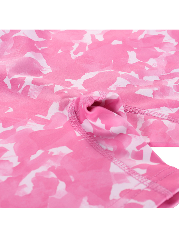 ALPINE PRO Colanți scurți cu uscare rapidă pentru copii ALPINE PRO ELO neon pink varianta pb