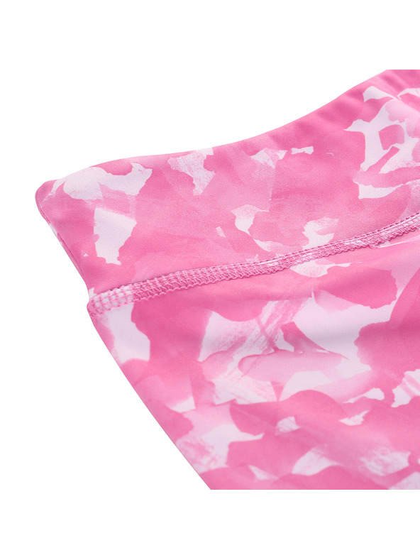 ALPINE PRO Colanți scurți cu uscare rapidă pentru copii ALPINE PRO ELO neon pink varianta pb