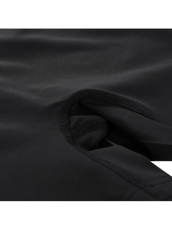 ALPINE PRO Colanți scurți cu uscare rapidă pentru copii ALPINE PRO ELO black