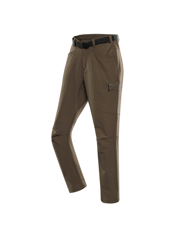 ALPINE PRO Pantaloni soft shell bărbătești cu cool dry ALPINE PRO CORB stone gray