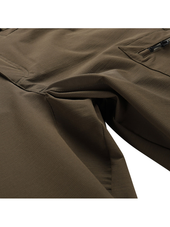 ALPINE PRO Pantaloni soft shell bărbătești cu cool dry ALPINE PRO CORB stone gray