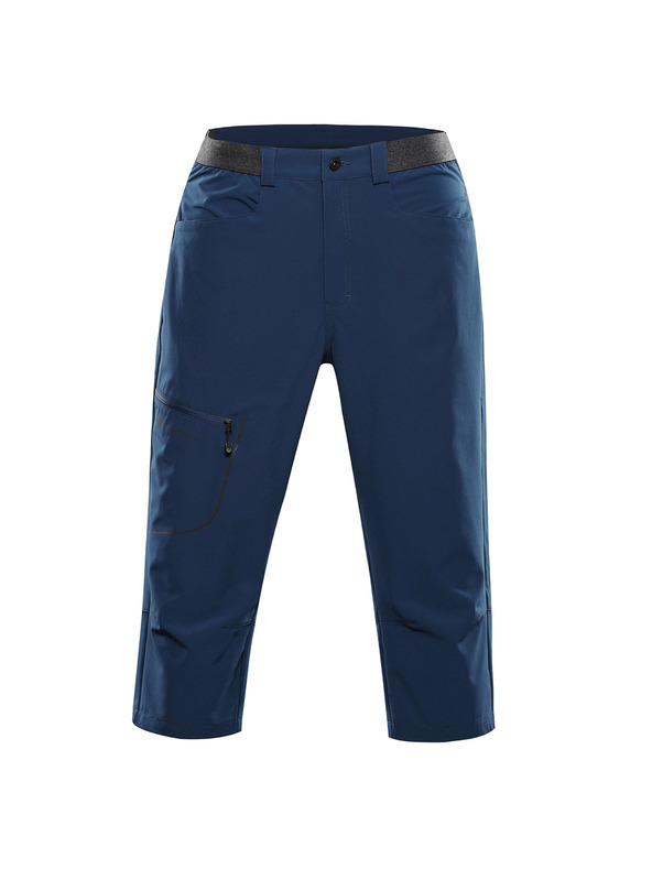 ALPINE PRO Pantaloni capri soft shell bărbătești ALPINE PRO WEDER 2 moonlit ocean
