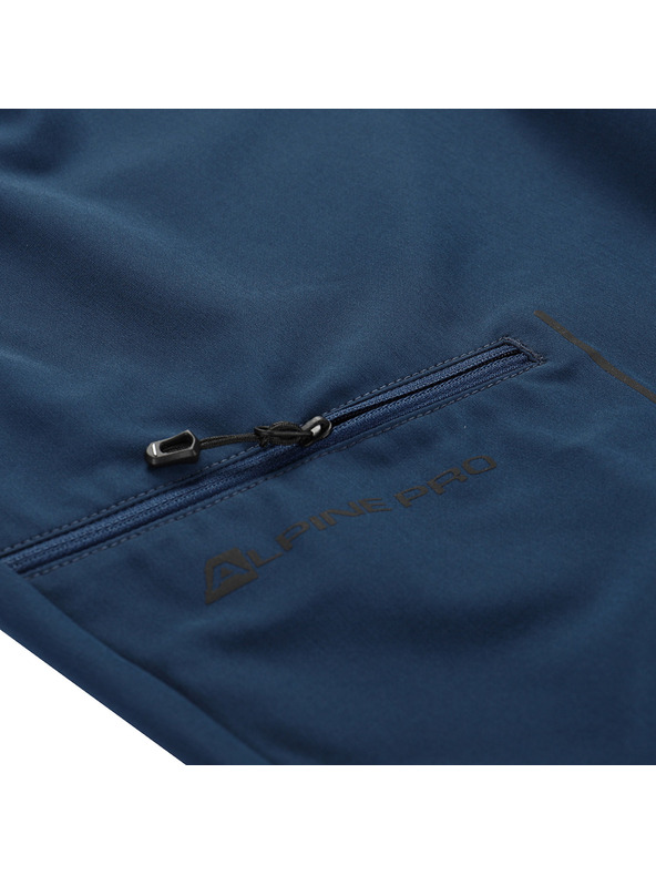 ALPINE PRO Pantaloni capri soft shell bărbătești ALPINE PRO WEDER 2 moonlit ocean