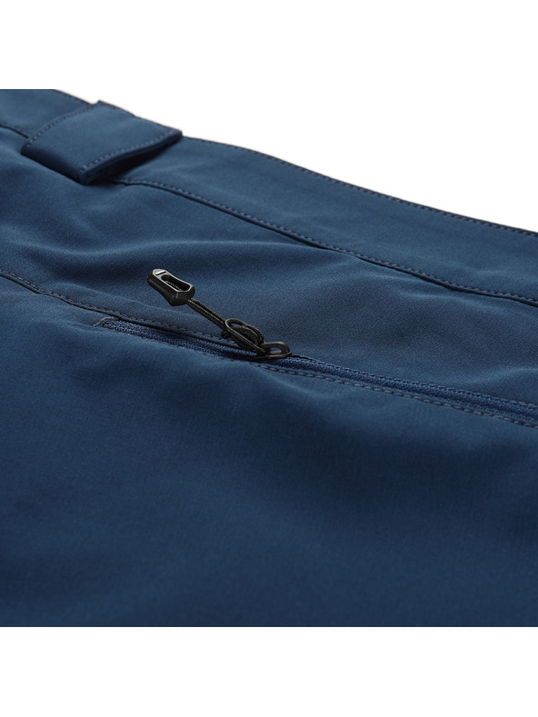 ALPINE PRO Pantaloni capri soft shell bărbătești ALPINE PRO WEDER 2 moonlit ocean