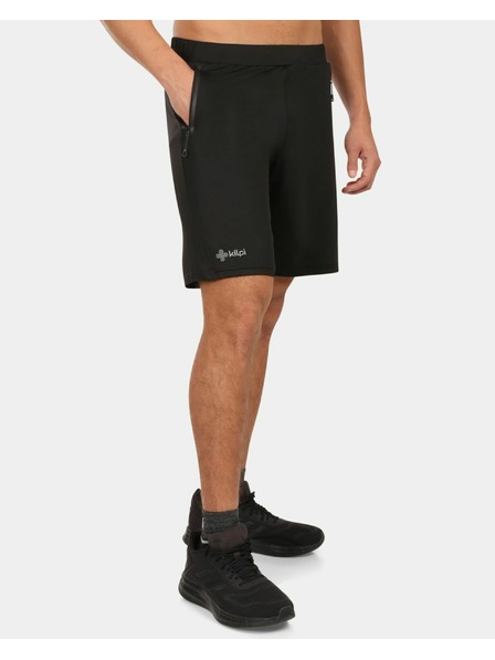 Kilpi Pantaloni scurți de fitness pentru bărbați Kilpi NANTES-M Negru