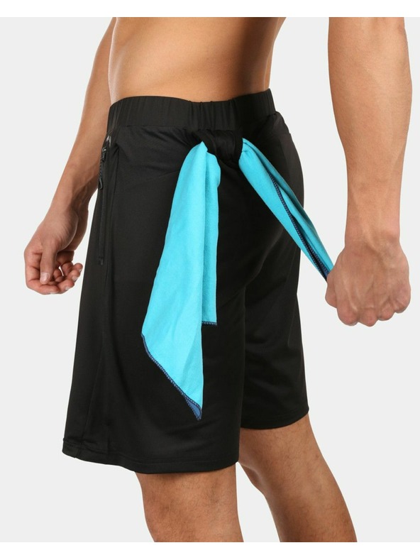 Kilpi Pantaloni scurți de fitness pentru bărbați Kilpi NANTES-M Negru