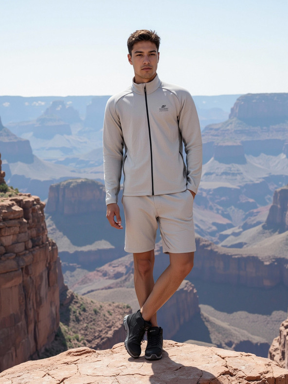 ALPINE PRO Hanorac bărbătesc cu uscare rapidă ALPINE PRO GOLL 2 high rise