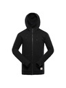 ALPINE PRO Hanorac din bumbac cu glugă pentru bărbați ALPINE PRO LOKK negru