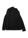 ALPINE PRO Hanorac din bumbac cu glugă pentru bărbați ALPINE PRO LOKK negru